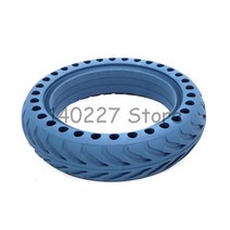 킥보드 쇼바 8.5 인치 흡수기 타이어 벌집 충격 댐핑 형광등 휠 내구성 고무 샤오미 Mijia M365 프로, 03 파란