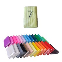 와이지알씨 폴리머클레이 색상 25g 모음 공예 플라스틱 미니어쳐, 07.레몬 25g