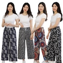 루즈핏 치마바지 와이드팬츠 홈웨어 여성 쿨바지 쿨링