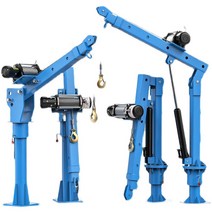 1톤 차량용 리프트 전동 윈치 기중기 크레인 500kg, 듀얼 리모콘/두께 12v/500kg
