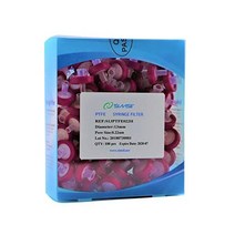 Simsii 주사기 필터 소수성 PTFE 직경 13mm 포어 사이즈 0.22 ❄m 100/팩
