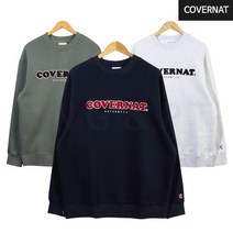 커버낫 부클 쿠퍼 로고 기모 맨투맨 CO2203CR08