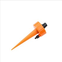 스마트팜 자동 물방울 관개 시스템 DIY 식물 Waterers 테이퍼 급수 화분 1pcs, 02 Orange