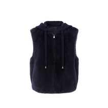 더엣지 22FW 호주산 양모100% 후드 베스트