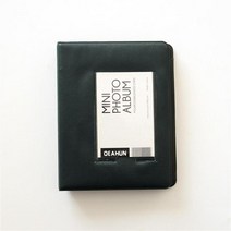 RYRA-64 포켓 미니 즉석 폴라로이드 사진 앨범 케이스 인스탁스 필름 7s 8 25 50s 90, 11 3 inch green
