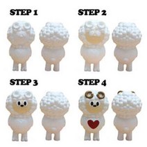 3D 피겨 집에 순이 놀기 프린터 직장인 집에서 동물 캐릭터 취미 혼자 인형 색칠놀이 아트토이, 상세페이지 참조