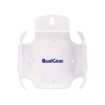 QualGear QG AM 017 W 마운트 애플 TV/에어포트 익스프레스 베이스 스테이션 2세대 및 3세대 TV용 화이트, 화이트.