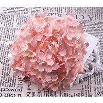 자이언트 플라워 대형 19CM 인공 꽃 수국 머리 176 꽃잎 실크 DIY 웨딩 플라워 벽 재료 11 분기 축제 파티, 05 05