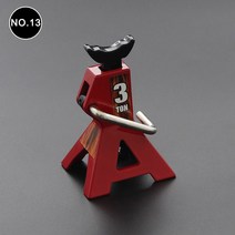 엔진 크레인 RC 자동차 장식용 차고 시리즈 장난감 제리 캔 버킷 배송 케이스 사다리 금속 삽 도구 TRX4 SCX10 WPL ZW 1/10 스케일, 13 N0.13