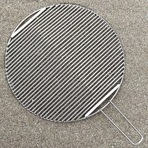 봉석쇠 33cm 스텐 석쇠 원형 고기 숯불 업소용, 1개