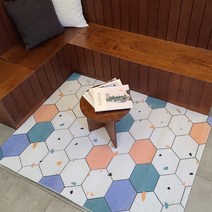 홈아트 DIY 패턴코일매트 현관 주방 베란다 욕실 다용도 코일매트 매트, 뉴12