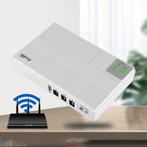 10400mAh 미니 UPS 배터리 백업 와이파이 라우터 LED 라이트 스트립 보안 카메라 배터리 백업 및 서지 보호기 USB 5V, 02. UK