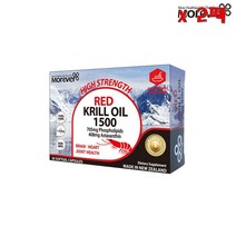 Morever Red Krill Oil 1500 모에버 레드 크릴 오일 30정 2팩