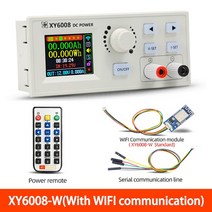 XY6008 DC 조정 가능한 전원 공급 장치 스텝 다운 모듈 CNC 가변 안정화 정전압 정전류, 02 XY6008-W