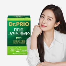 닥터프리오 더다른 브라질 그린 프로폴리스 아연 김태희 플라보노이드 고함량 항산화 800mg x 30캡슐