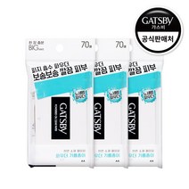 갸스비 파우더 오일 크리어 페이퍼 기름종이, 70매, 3개입