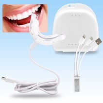 치아미백기 치아미백겔 셀프치아미백 이빨미백 자가미백 스티커 치아미백패치 치아 미백 3 in 1 휴대용 표, 01 1 set