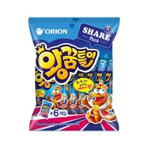 오리온 왕꿈틀이255g 인기과자 간식 스낵 군것질거리