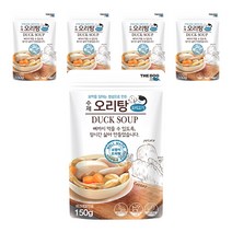 더독 오리탕 강아지 영양 파우치 영양죽, 5개