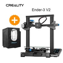 3D 프린터 DIY키트 Ender-3 V2 CREALITY 키트 Silent Mianboard 이력서 기능이 있는 새로운 UI 디스플레이 화면 3d프린터, 협력사, V2 인클로저 추가