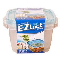 이지락 직사각970ml(2개입), 단일상품(OES3261)