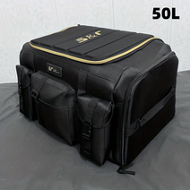 자동차 그물망 수납함 거치함 뒷좌석 컵홀더 1pc 2023 하이엔드 트렁크 조직자 저장 상자 - 접이식 다중 구획 SUV 트럭 및 액세서리 601099518484539, 17.71*11.81*11.81 (50L 용량)