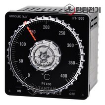 HY-1000-PMNRA04 입력 PT100오옴 400도 HY-1000 PPMNR07 신형 아날로그 온도 조절계 비례 제어 한영넉스, 1개