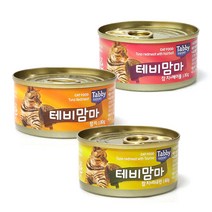 테비 맘마 고양이캔 80g x 24개, 종류:. 타우린