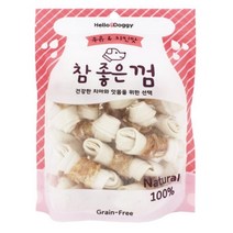 그레인프리 밀크치킨껌 강아지잇몸 15p 입짧은강아지