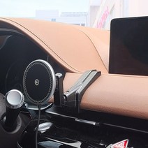 오클립 제네시스 G80 맞춤 거치대마운트 아이폰 맥세이프 고속 무선충전기 세트, 스포티지 오클립-  M100U 세트