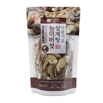 산그리메 능이버섯 한방 삼계탕 재료 (1팩), 1개, 120g