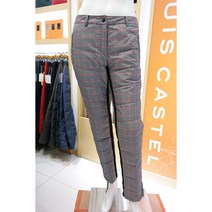 루이까스텔 F/W 신상품 겨울 여성 골프웨어 여자 골프의류 슬림 스트레이트 핏 덕다운 패딩 바지 3LCPT195