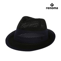 [레노마골프]남성 페도라 모자 RMACJ2813-199, BLACK