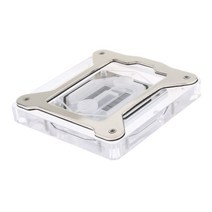 MTSHOP 수냉식 시스템 컴퓨터용 고성능 CPU 수냉식 블록 G1/4, 90x90x12mm, 설명, 아크릴 금속