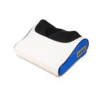 배게 베개 전기 마사지 베개 인텔리전스 지압 다기능 마사지 적외선 가열 장치 자궁 경부 진동기 건강한 휴, 02 파란_03 AU