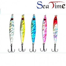 지그 미끼 바다 삼치 송어 메탈 낚시 루어 농어, 40g_R_H