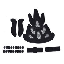 펠코너 자전거 고글 에어로 헬멧 사이클링 패드 밀봉 스폰지 전기 오토바이 승마 라이닝, 1-사진으로