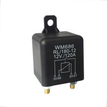 12V 120A 대용량 릴레이 배터리 방전방지 Relay, 1개