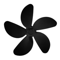 실내화목난로 벽난로 백패킹화목난로 경량 소형 중형 장작 난로 팬 블레이드 저소음 부품 교체 환경 보호, 한개옵션0