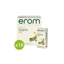 황성주두유 국산콩 두유 무가당두유 190ml 16개 - 추천
