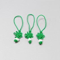 전통매듭 대 2.2cm×8cm 초록 전통공예 장신구줄전통소품 노리프렌즈 만들기재료 전통꾸미기