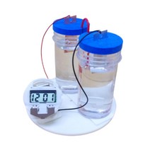 전해질 소금물 연료전지 실험키트 시계 5인 과학놀이 창작용 전류흐름 KIT