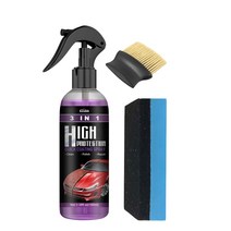 랩핑 스프레이 무광 유광 자동차용 세라믹 코팅 100ml waterless quick coat car wax polish 3 in 1 high protection car for, 없음