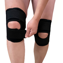 물리치료사가 판매하는 올투게더나우 영자 무릎보호대, 블랙, 오른쪽, 1개
