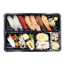 초밥용기 스시파티션12P (100개set) 1BOX