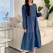 [코지23] 여자 언제 어디서나 깜찍 발랄한 캉캉 주름 롱원피스