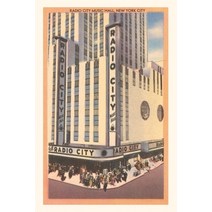 (영문도서) Vintage Journal Radio City Music Hall New York City Paperback, Found Image Press, English, 9781669510642