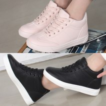 아마르슈 여성 키높이 통굽 하이탑 스니커즈 운동화