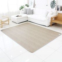 한일메디칼 온돌왕 전자파 없는 전기장판 온열매트 거실 카페트 1인용 2인용 대형 EMF인증, 러그빈티지 마일드, 4~5인용(분리난방) 230 x 183cm