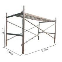 피티 아시바 작업대 사다리 계단 말비계 고소 리프트, 높이 1.7m 두께 2.7 + 사각관판